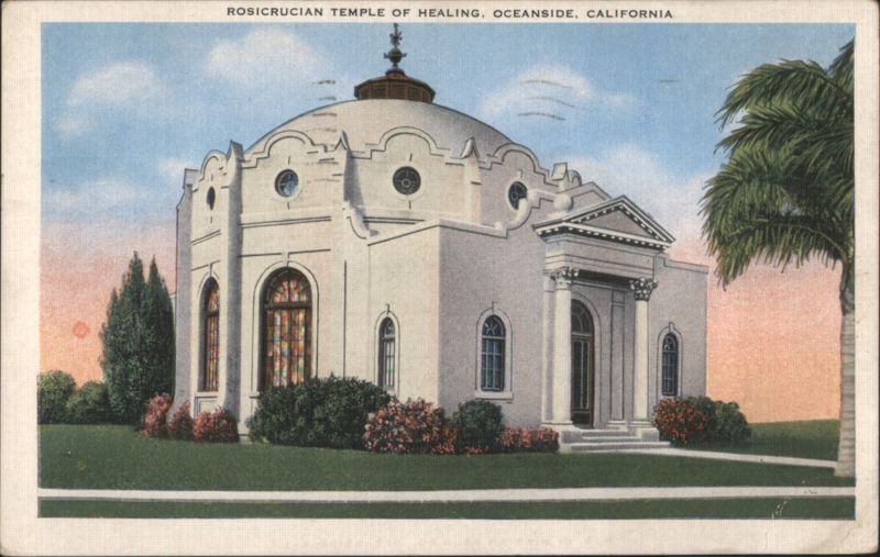 Rosicrucian Temple of Healing, Oceanside, CA California