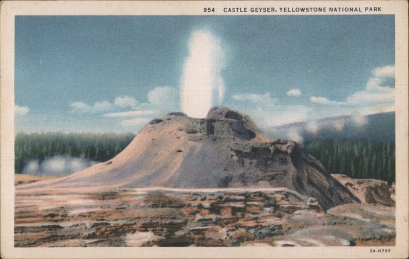 Castle Geyser, Yellowstone National Park