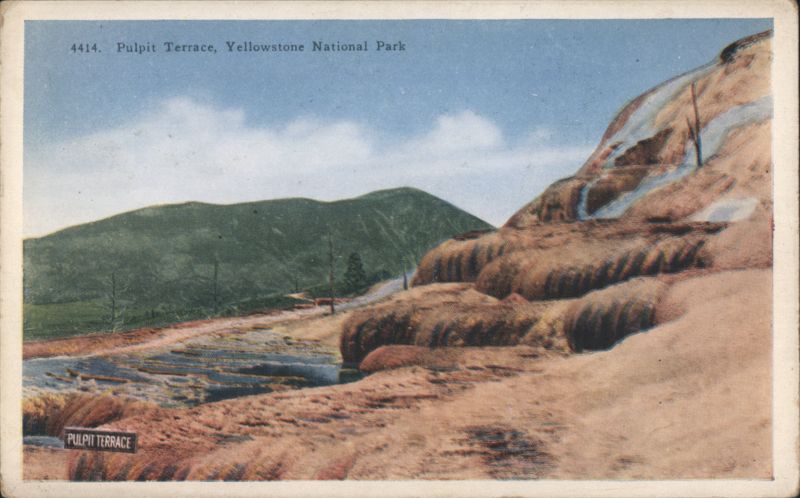Pulpit Terrace, Yellowstone National Park