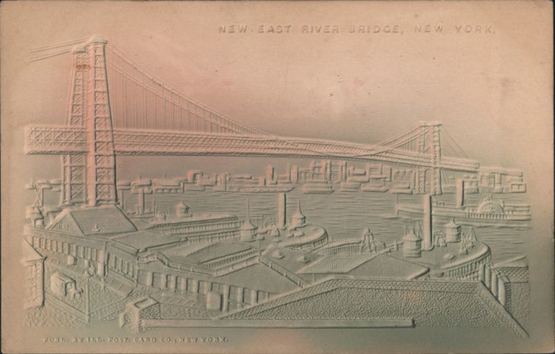 New East River Bridge, New York