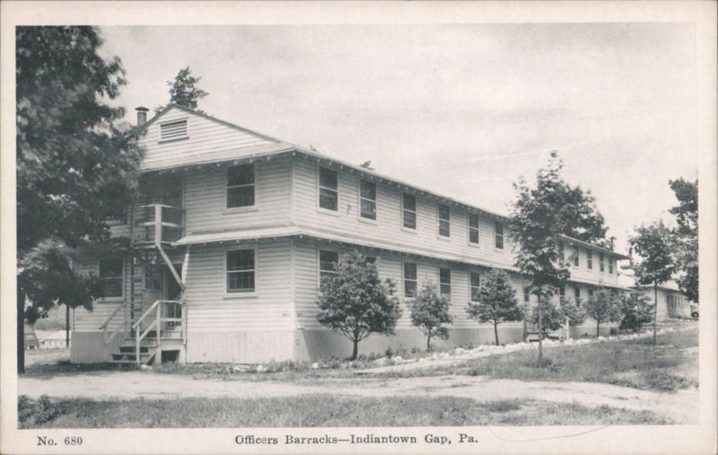 Officers Barracks, Indiantown Gap, PA Pennsylvania