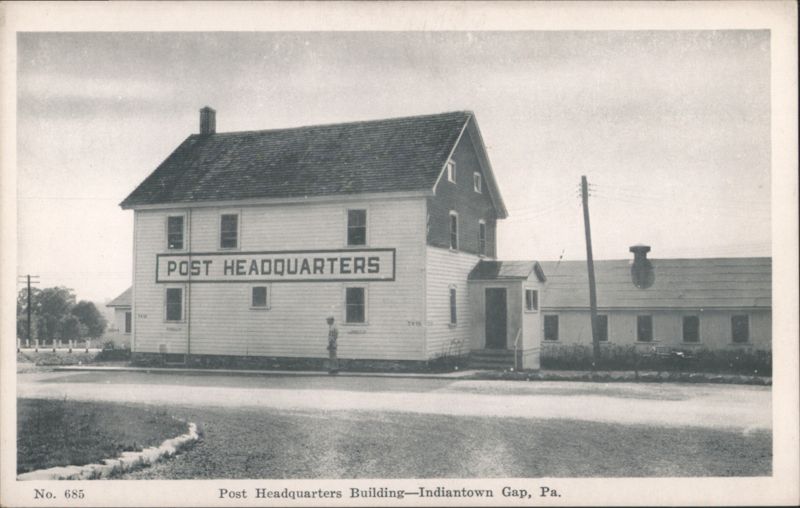 Post Headquarters Building - Indiantown Gap, PA Pennsylvania