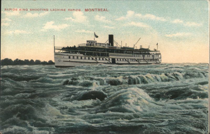 Rapids King Shooting Lachine Rapids Montreal QC Canada