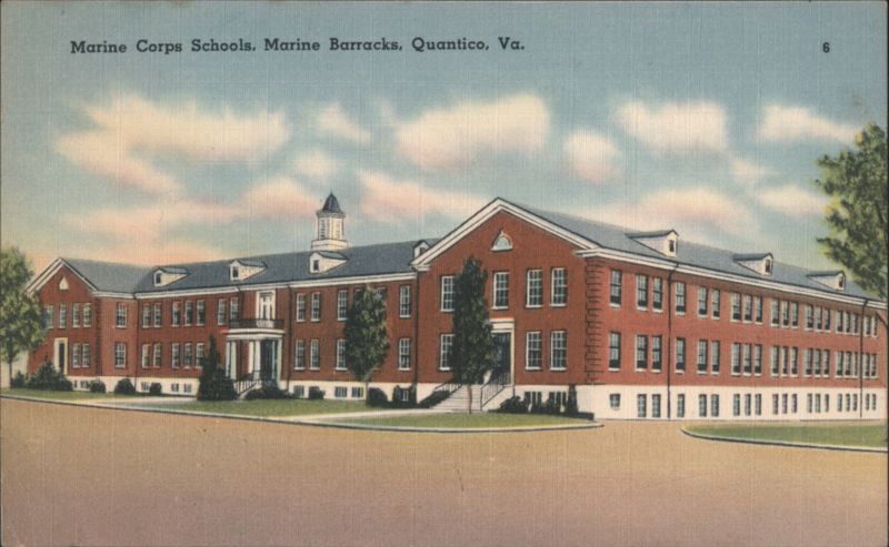 Marine Corps Schools, Marine Barracks Quantico Virginia