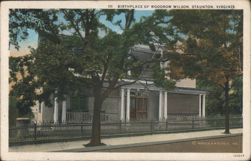 Birthplace of Woodrow Wilson, Staunton, Virginia
