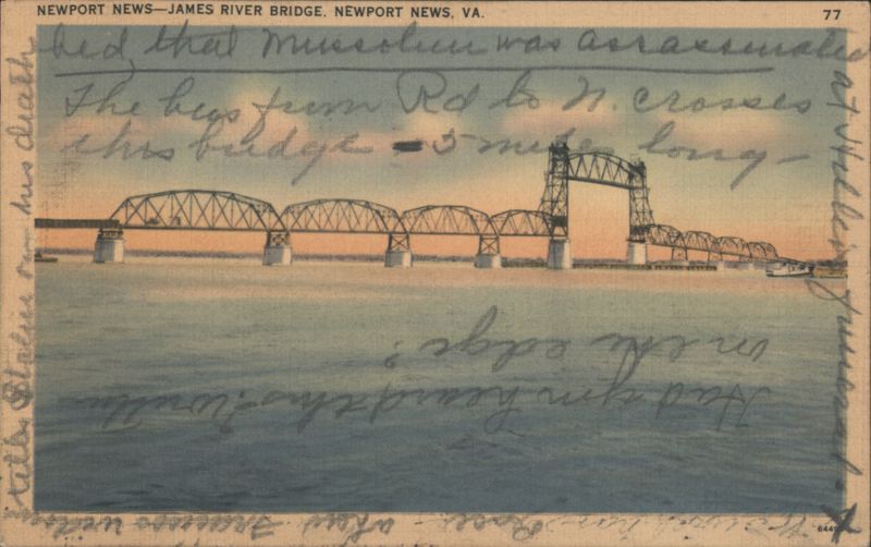 James River Bridge, Newport News, VA Virginia