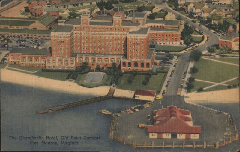 The Chamberlin Hotel, Old Point Comfort, Fort Monroe Virginia