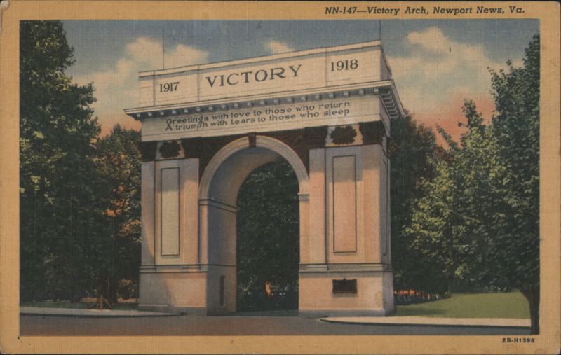 Victory Arch, Newport News, VA Virginia