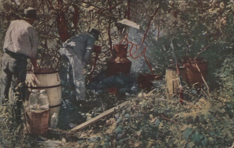 Moonshine Still in Blue Ridge Mountains, Virginia BAYARD WOOTTAH