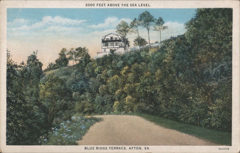 Blue Ridge Terrace, 2000 Feet Above Sea Level Afton Virginia