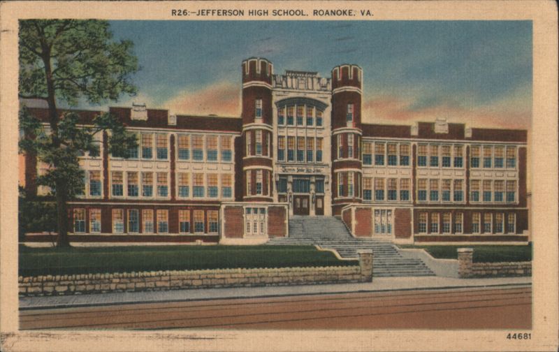 Jefferson High School Building, Roanoke Virginia