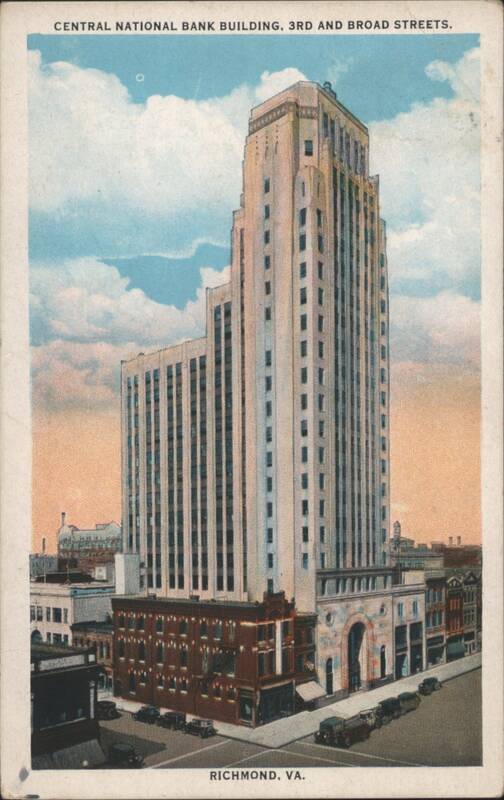 Central National Bank Building, 3rd and Broad Streets Richmond Virginia