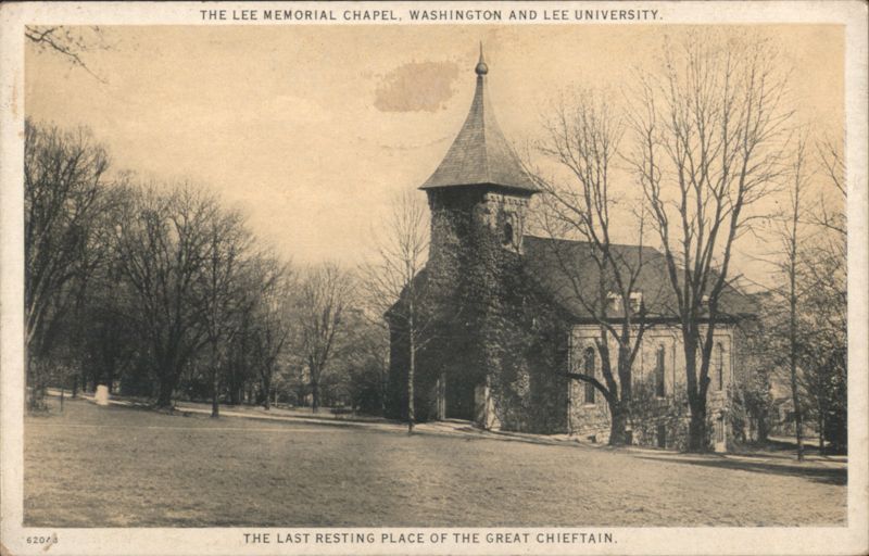 Lee Memorial Chapel, Washington and Lee University Lexington Virginia