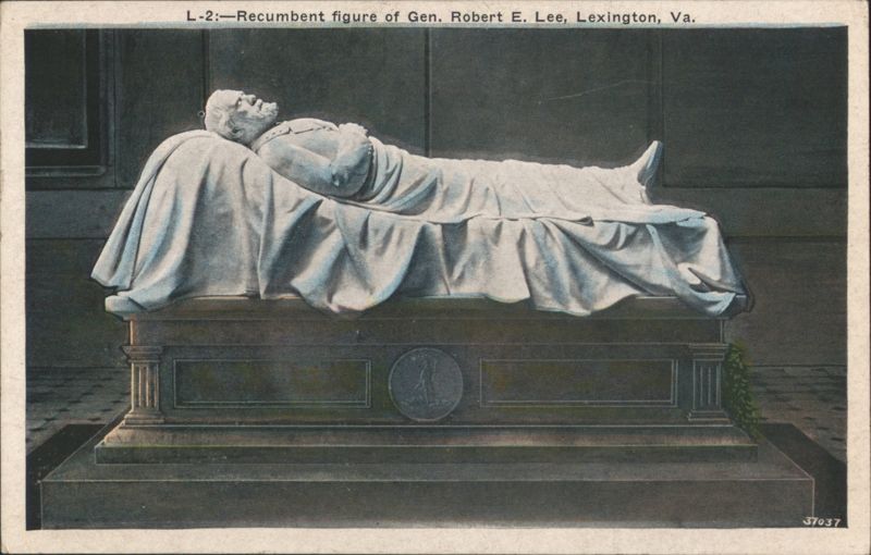 Recumbent Figure of Gen. Robert E. Lee, Lexington, VA Virginia