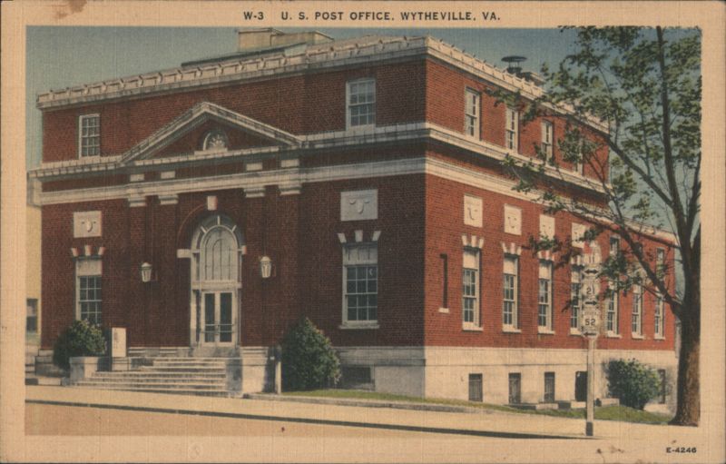 U. S. Post Office, Wytheville, VA. Virginia