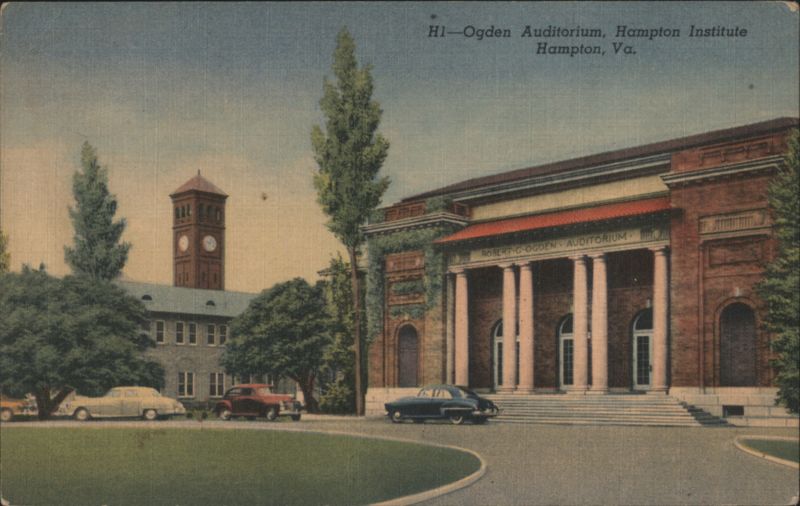 Ogden Auditorium, Hampton Institute, Hampton, VA Virginia