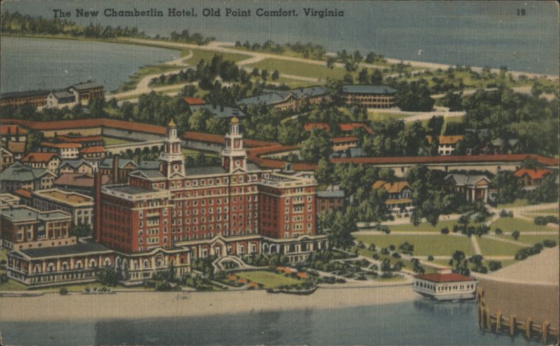 The New Chamberlin Hotel, Old Point Comfort Virginia