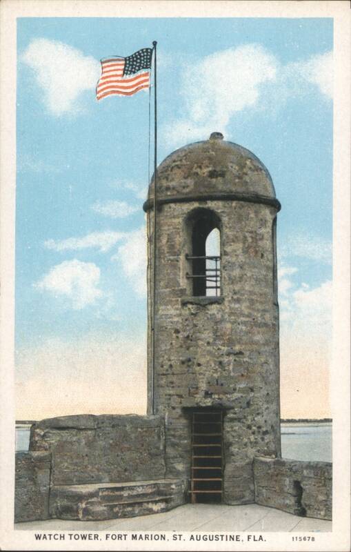 Watch Tower, Fort Marion, St. Augustine, FL Florida