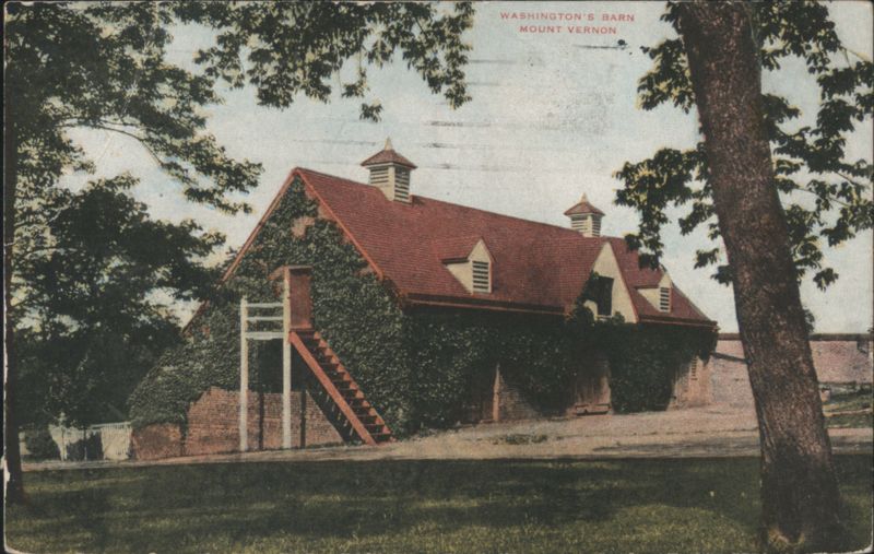 Washington's Barn, Mount Vernon Virginia