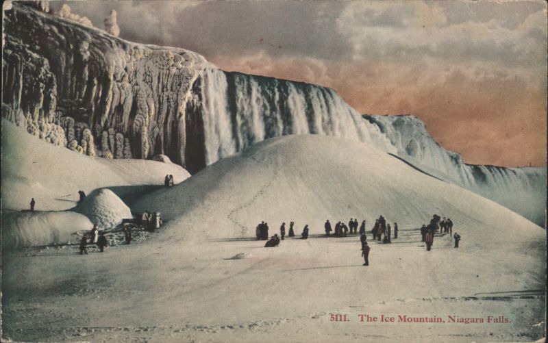 The Ice Mountain, Niagara Falls New York