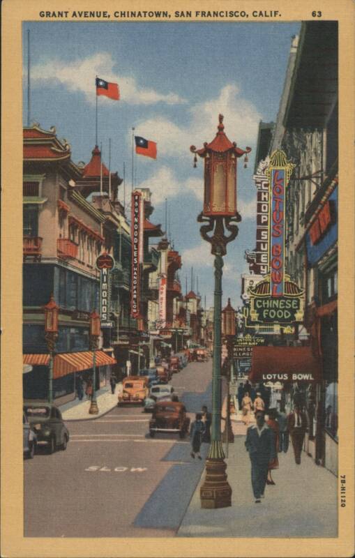 Grant Avenue, Chinatown, San Francisco, CA California