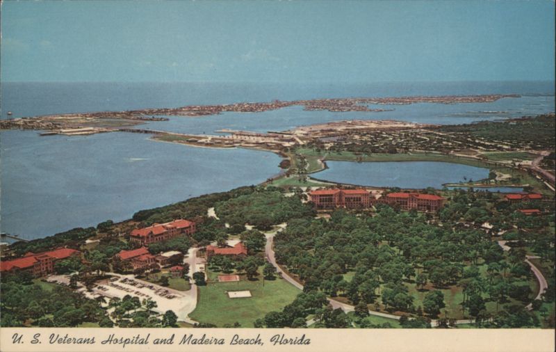 U. S. Veterans Hospital, Bay Pines & Madeira Beach, Florida Bay Pines, Madeira Beach