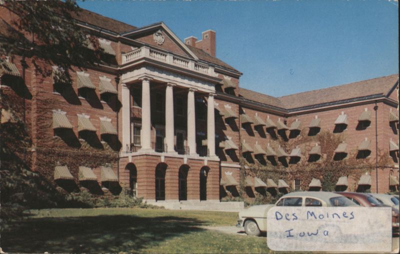 Veterans Hospital Exterior View Des Moines Iowa Helen O'Brien