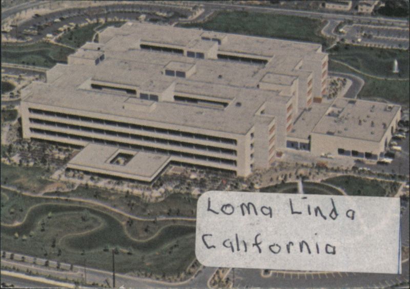 Jerry L. Pettis Memorial V.A. Hospital Aerial View Loma Linda California