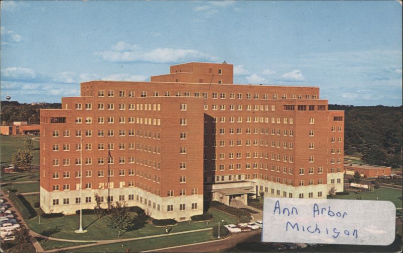 Veterans Administration Hospital, 486 Beds Ann Arbor Michigan