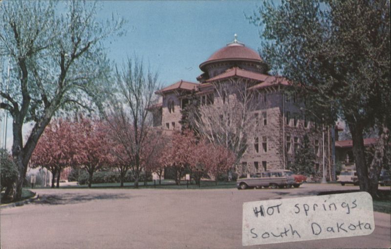Administration Building, Veterans Center, Hot Springs, SD South Dakota