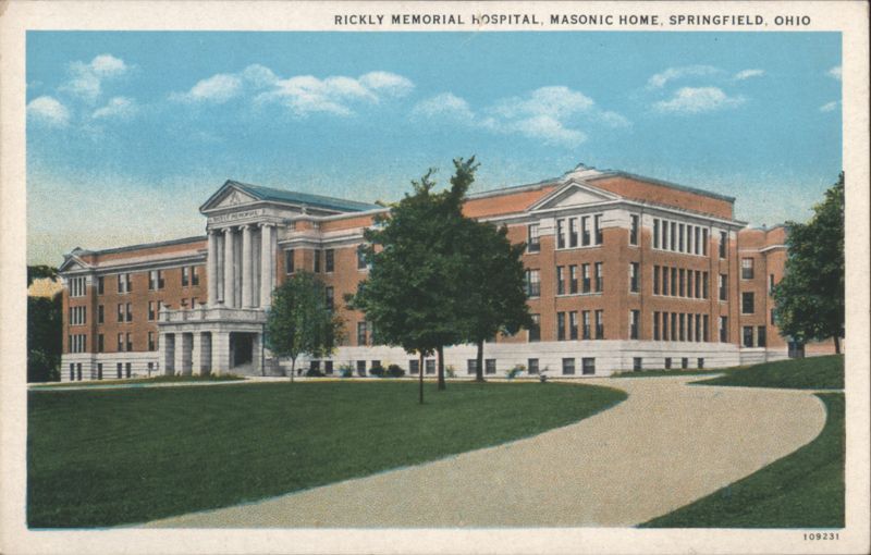 Rickly Memorial Hospital, Masonic Home, Springfield, Ohio