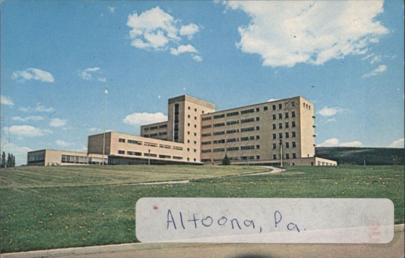 U. S. Veteran's Hospital Altoona Pennsylvania Sheldon L. Burns