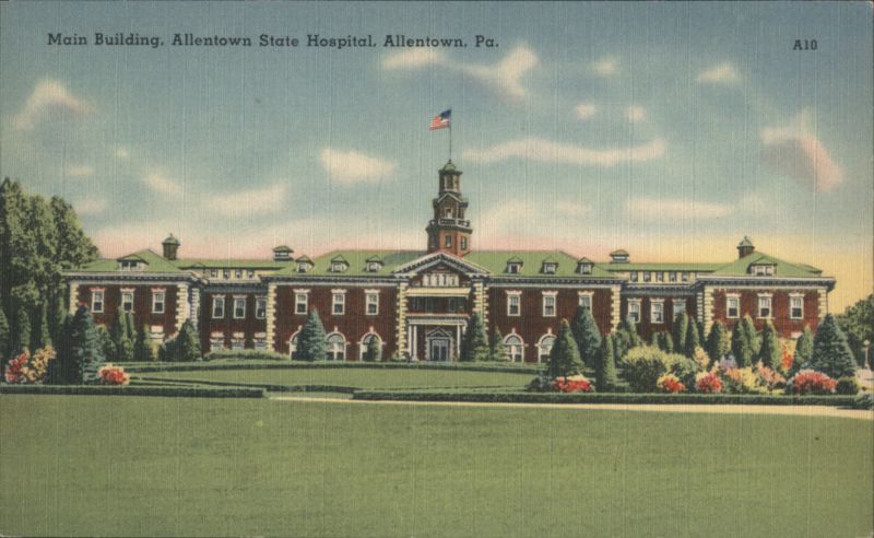 Main Building, Allentown State Hospital, Allentown, PA Pennsylvania
