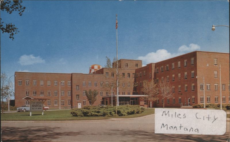 Veteran's Administration Hospital, Miles City Montana