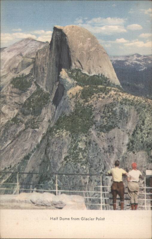 Half Dome from Glacier Point