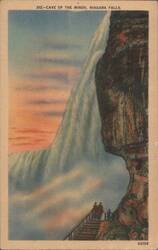 Cave of the Winds, Niagara Falls Postcard