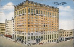 Hotel Ansley, Atlanta Postcard