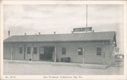 Central Bus Terminal, Indiantown Gap Postcard