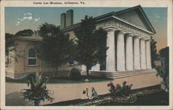 Custis Lee Mansion, Arlington, VA Postcard