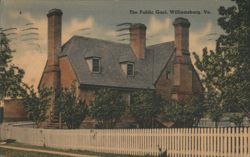 The Public Gaol, Williamsburg, VA Postcard