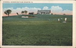 Stonewall Jackson Golf Club, Staunton, VA Postcard