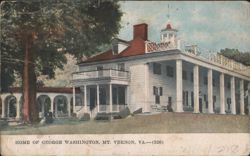 Home of George Washington, Mount Vernon, VA Postcard