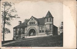 Zimmerman Library, Springfield Postcard