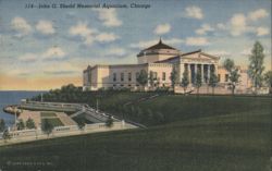 John G. Shedd Memorial Aquarium, Chicago Postcard