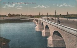 The New Bridge, Hartford, Connecticut Postcard