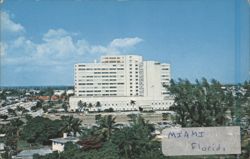 Veterans Administration Hospital, Miami Postcard