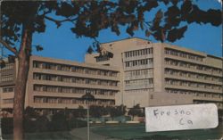 Veterans Administration Hospital Building Exterior View Postcard