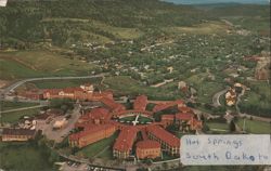 Veterans Administration Center, Old Spanish Mission Style Postcard