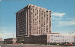 Memphis Tennessee Veterans Administration Hospital Postcard