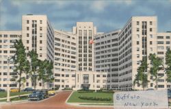 New Veterans Administration Hospital, Buffalo Postcard
